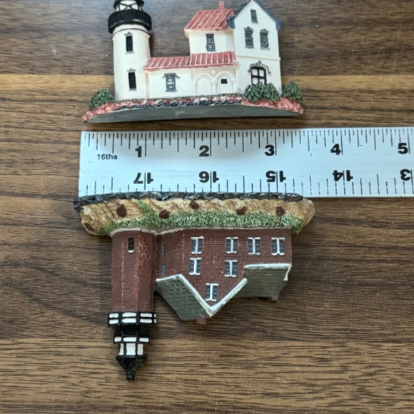 Vintage Lighthouse Magnets Set Of 4 - Picture 4 of 6